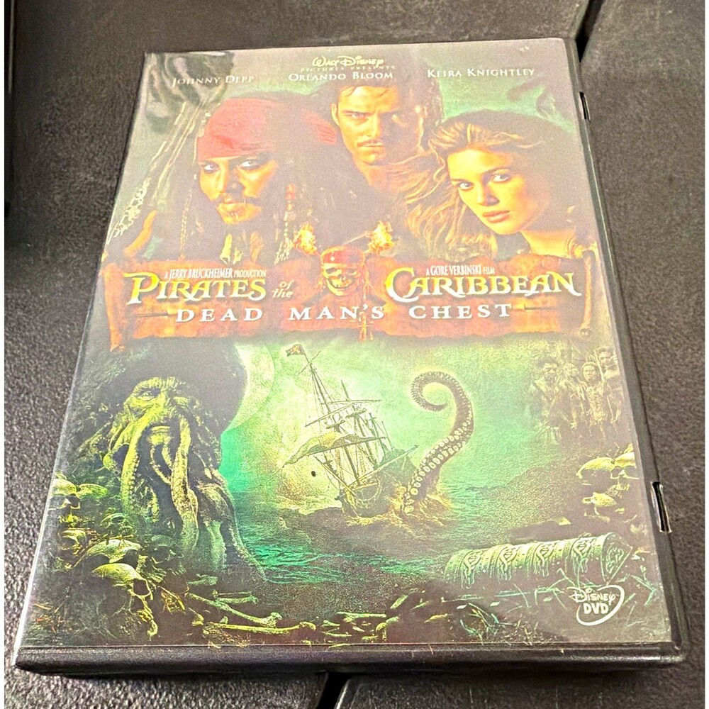 Walt Disney Pirates of the Caribbean: Dead Man's Chest DVD 2006 PG-13 WS
